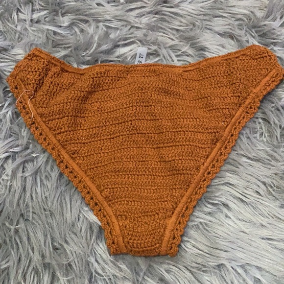 Forever 21 Low Rise tan crotched bikini bottoms S - Picture 8 of 11